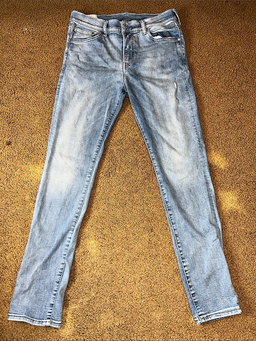 American Eagle Denim Skinny & Men's Jeans Blue Waist 34/32 Like New